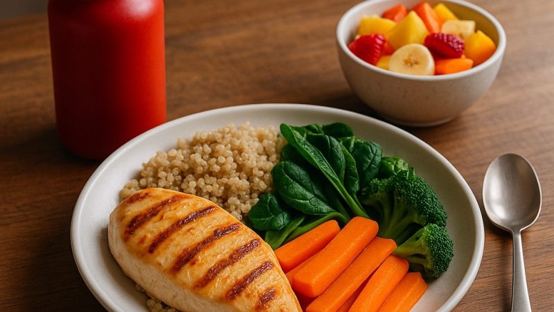 Repas équilibrés pour sportifs